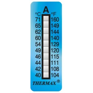 Thermax 8 Level Strips Temperature Label Sensor - Wiratama Mitra Abadi