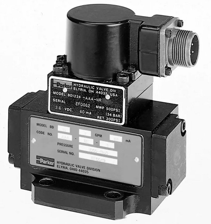 Parker BD Series Servo Valve