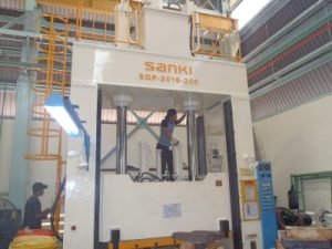 Instalasi MAin Cylinder hydraulic